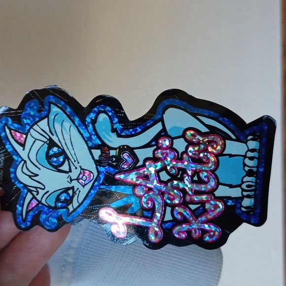 NWT Brazil Flag Warm Up Jacket Baby Blue Juniors Size XL LA Kitty - Picture 10 of 15